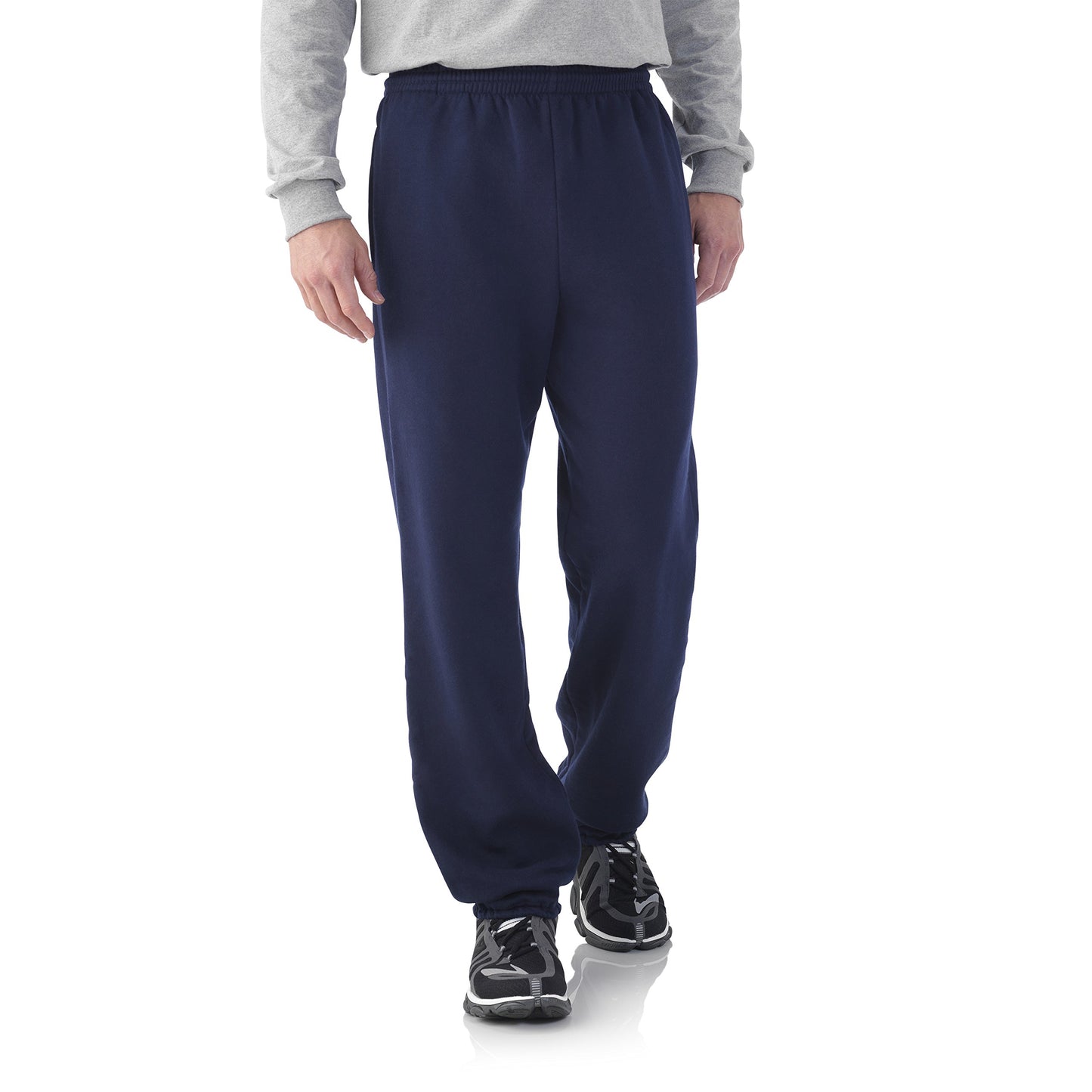Fruit of the Loom Mens Crew Sweatpant Steel Grey 4X-Large