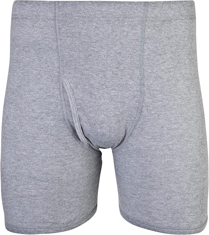 Gildan Men's Underwear Covered Waistband Boxer Briefs, Multipack, Black/Garnet/Graphite (10-Pack)