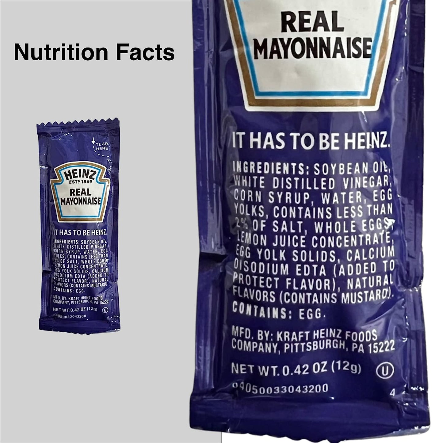 RiverBlue Ketchup, Mustard & Mayo Packets – Perfect for Travel, Everyday Use, Restaurants, Parties, Food Trucks, Office Breakrooms & More (150 Pack)