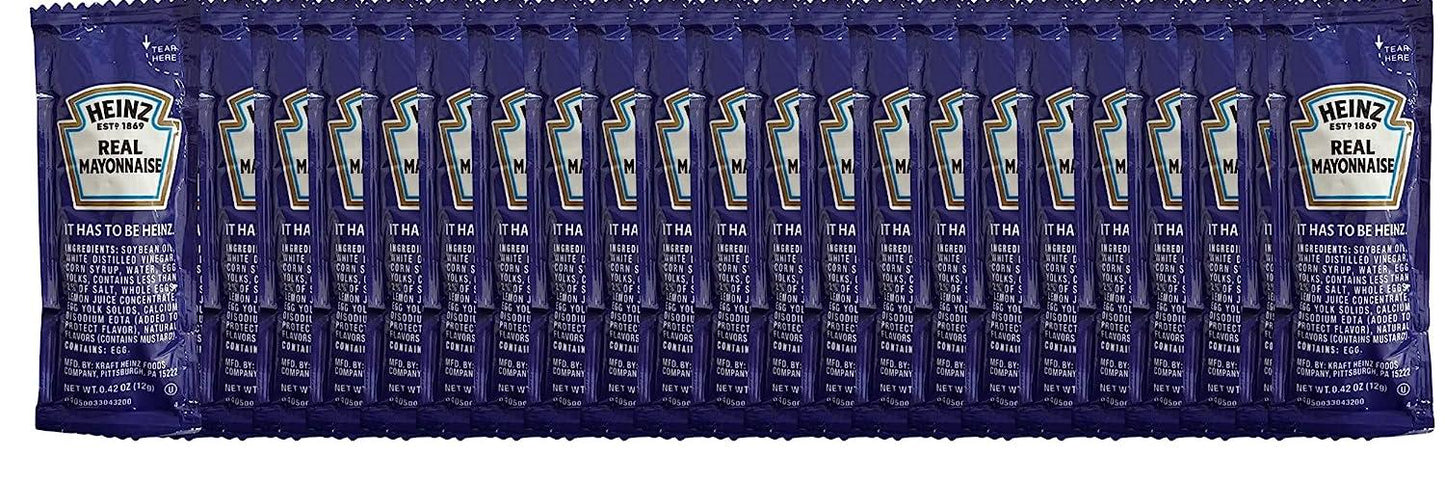 RiverBlue Ketchup, Mustard & Mayo Packets – Perfect for Travel, Everyday Use, Restaurants, Parties, Food Trucks, Office Breakrooms & More (150 Pack)